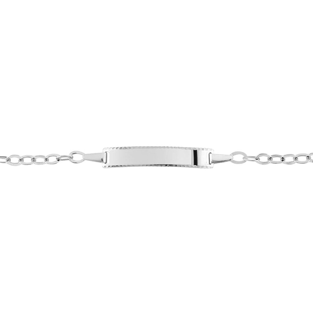 Bracciale bambino in oro bianco - Bracciali con Incisione Bambino | Stroili