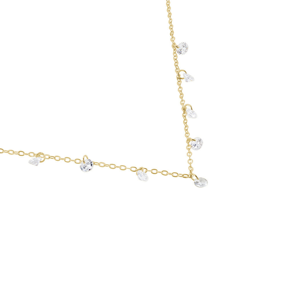 Collana Multi Punto Luce Golden Dream Placcato Oro Giallo Cubic Zirconia - Collane Punto Luce Donna | Stroili