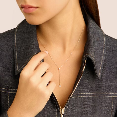 Collana Claire Oro Giallo Cubic Zirconia - Collane Donna | Stroili