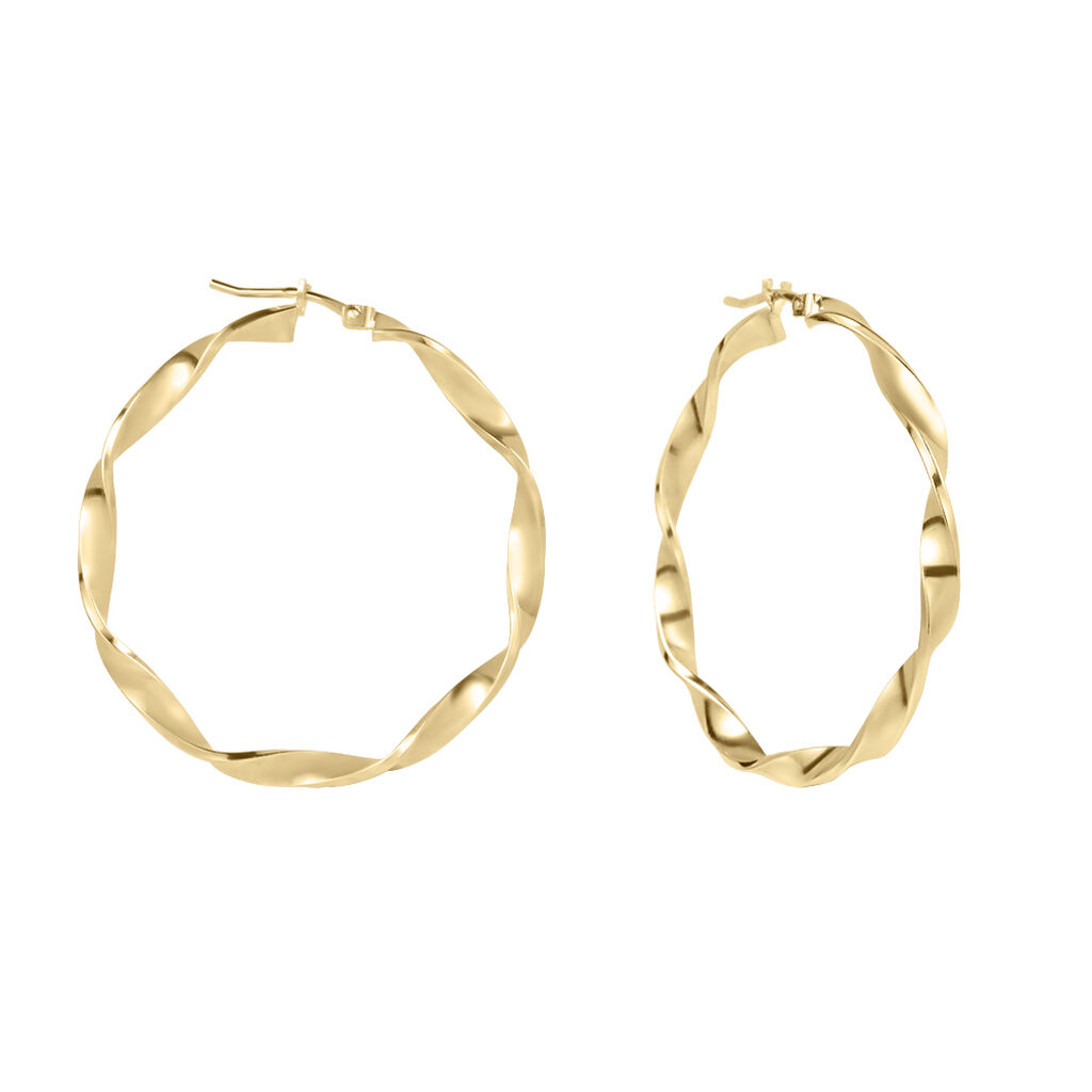 Orecchini A Cerchio Golden Dream Placcato Oro Giallo - Orecchini a Cerchio Donna | Stroili