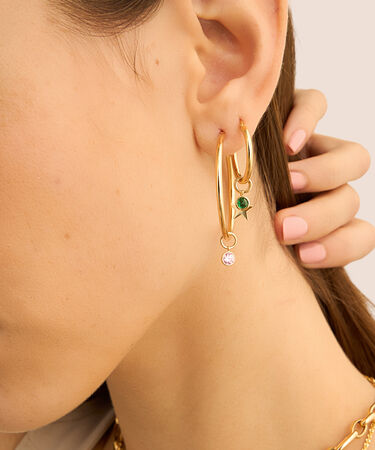 Charm Toujours Oro Giallo Cubic Zirconia