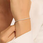 Bracciale Tennis Claire Oro Bianco Cubic Zirconia