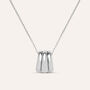 Collana Silver Collection Argento Rodiato