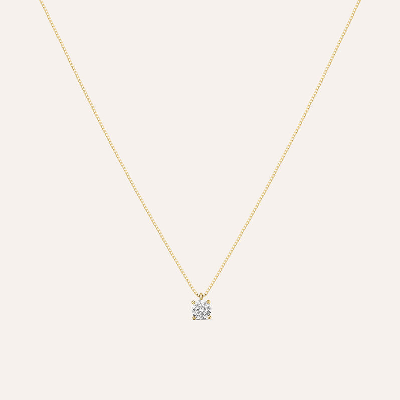 Collana Punto Luce Claire Oro Giallo Cubic Zirconia - Gioielli Donna | Stroili