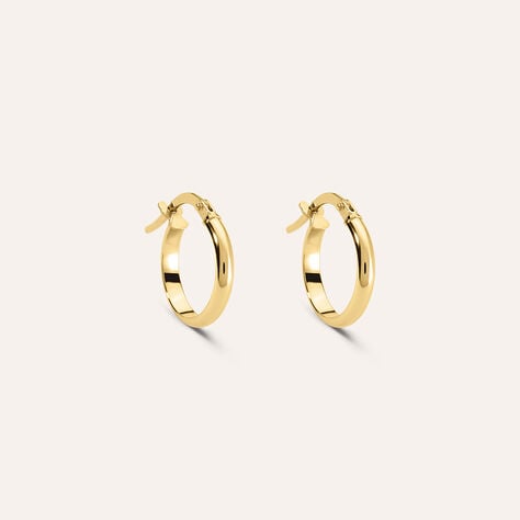 Orecchini A Cerchio Toujours Oro Giallo - Orecchini a Cerchio Donna | Stroili