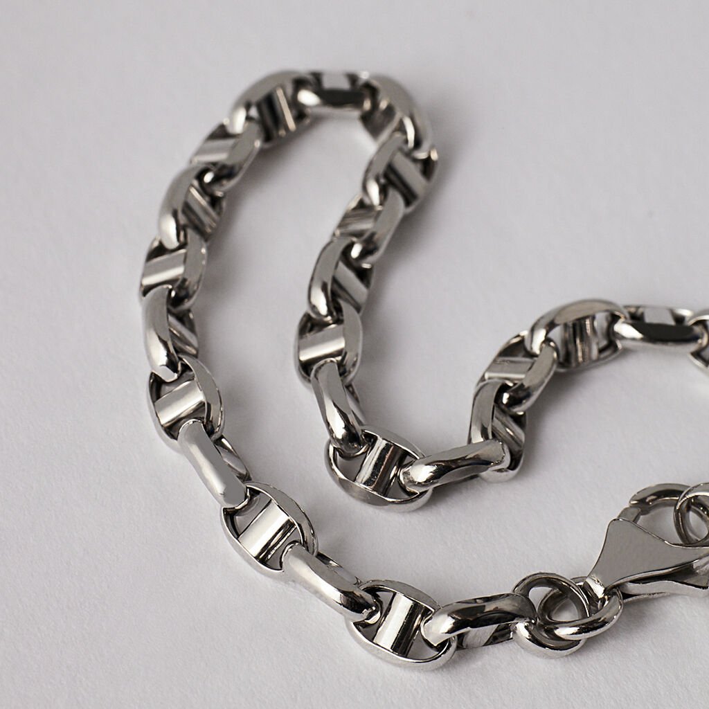 Bracciale Catena L'homme Or Oro Bianco