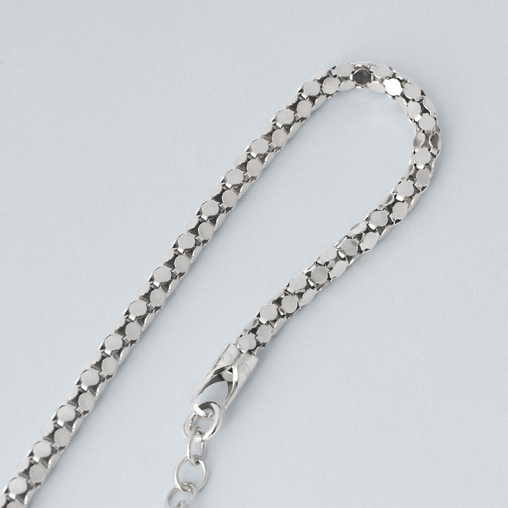 Bracciale Catena Silver Collection Argento Rodiato