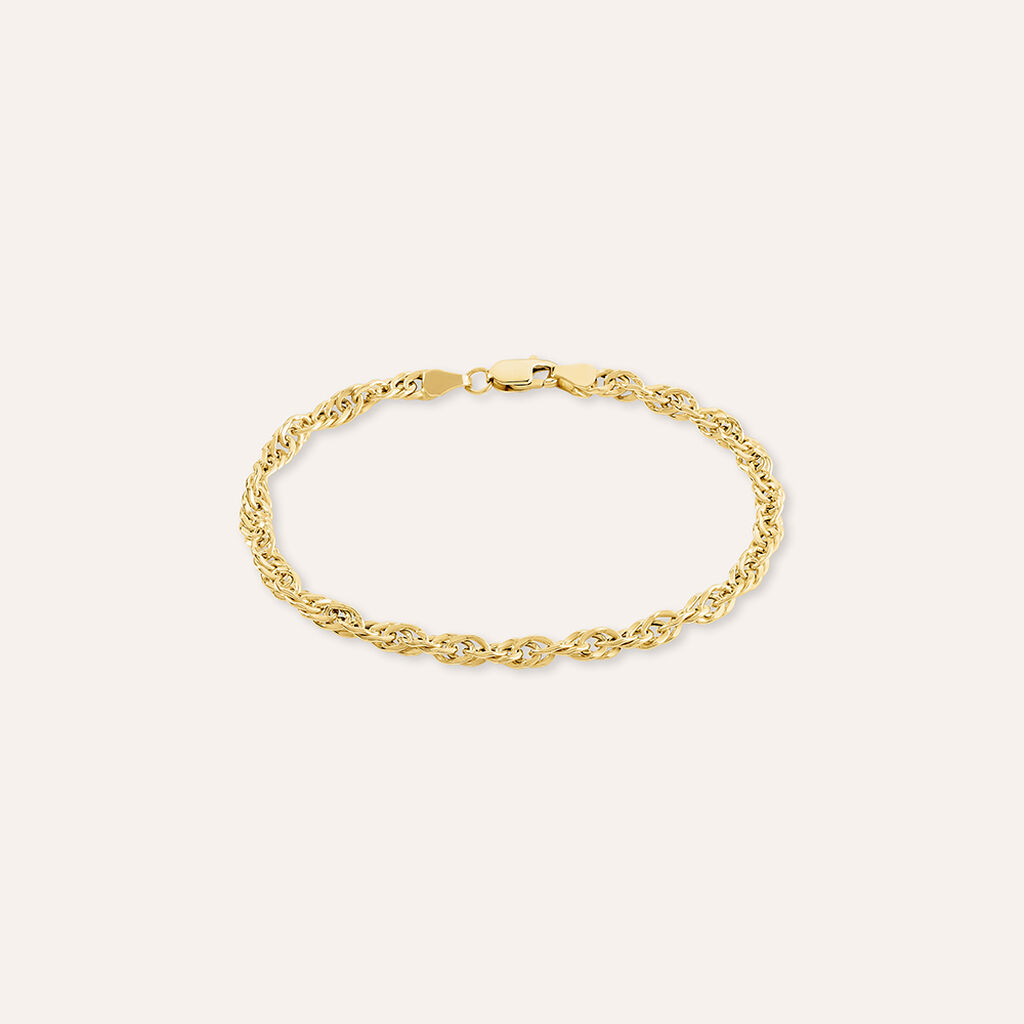 Bracciale Catena Gold Essence Oro Giallo