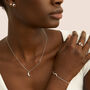 Anello Contrarie Silver Moments Argento Bicolore Bianco / Rosa Cubic Zirconia