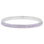 Bangle Lady Phantasya Acciaio Cristallo