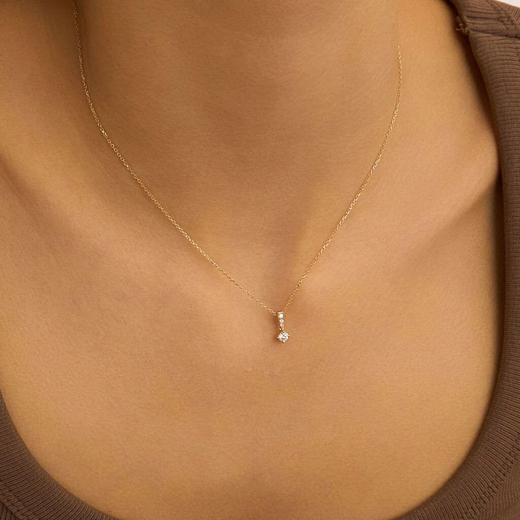 Collana Diamade Glam Oro Giallo Diamante Lab-Grown - Collane Donna | Stroili