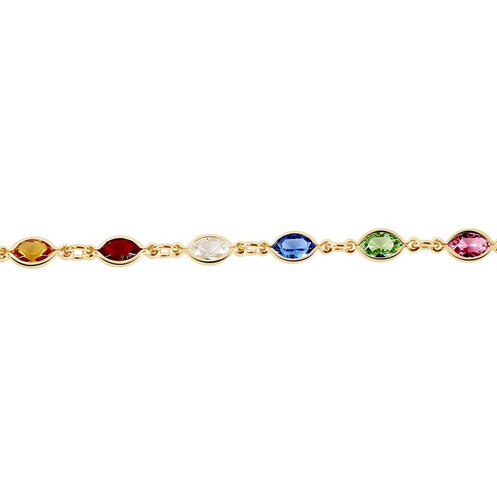 Bracciale Golden Dream Placcato Oro Giallo Cubic Zirconia - Bracciali Amicizia Donna | Stroili