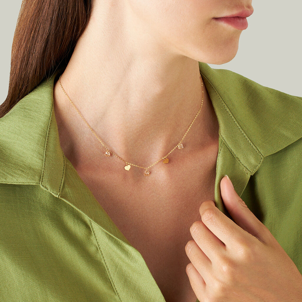 Collana Beverly Oro Giallo Cubic Zirconia - Collane Donna | Stroili
