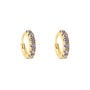 Orecchini A Cerchio Mon Petit Oro Giallo Cubic Zirconia