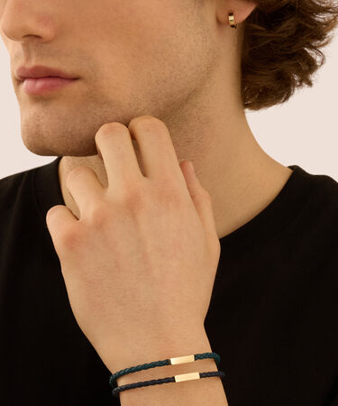 Bracciale Con Targhetta L'homme Or Oro Giallo