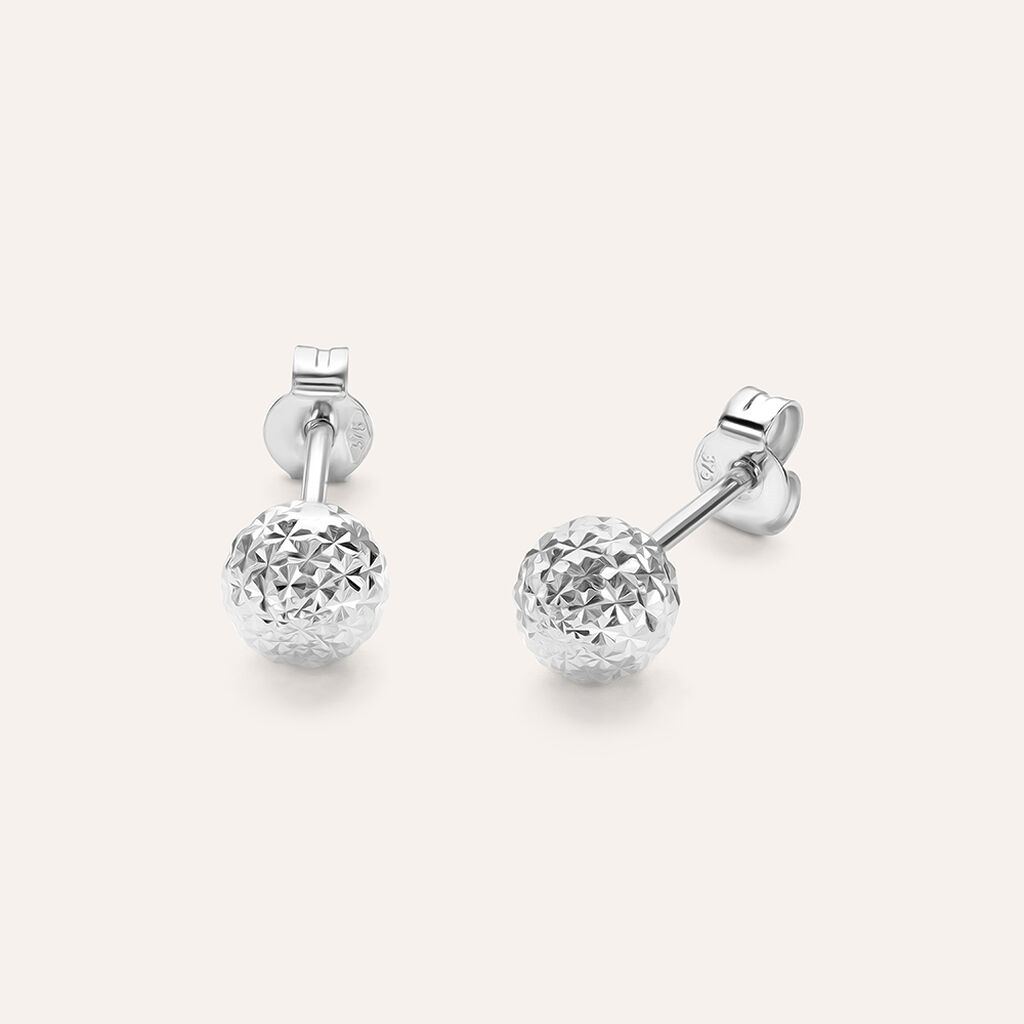 Orecchini Lobo Isabelle Oro Bianco