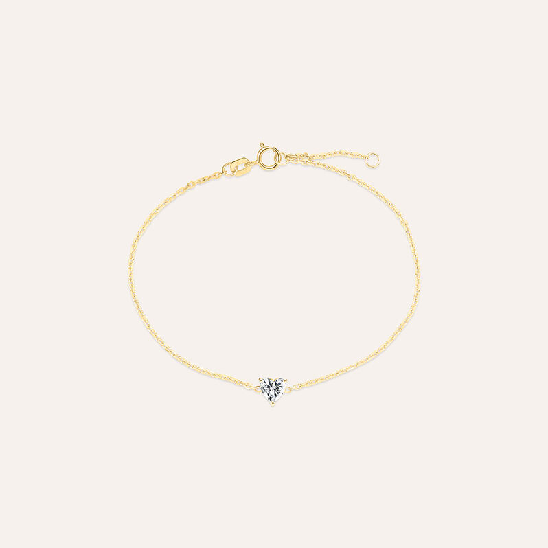 Bracciale Punto Luce Claire Oro Giallo Cubic Zirconia - Bracciali Amicizia Donna | Stroili