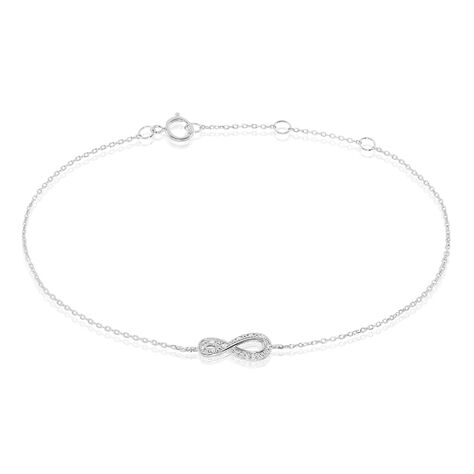 Bracciale Sophia Oro Bianco Diamante - Bracciali Love Donna | Stroili