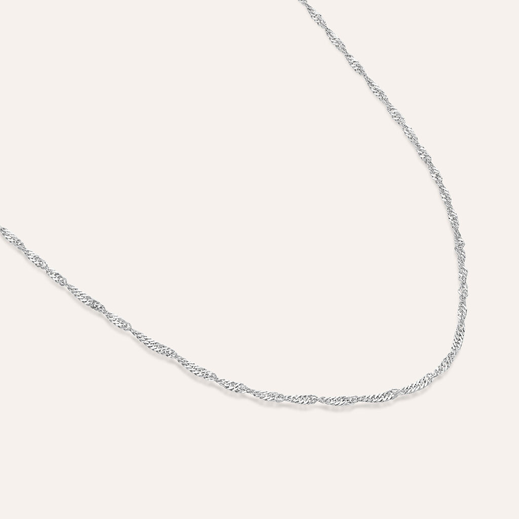 Catenina Silver Collection Argento Rodiato - Collane Catena Donna | Stroili