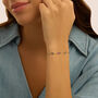 Bracciale Am&eacute;lie Oro Giallo Topazio Ametista