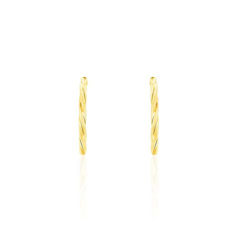 Orecchini A Cerchio Gold Essence Oro Giallo - Orecchini a Cerchio Donna | Stroili