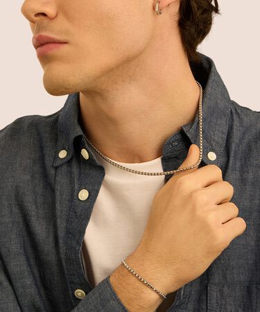 Catena Man Code Acciaio