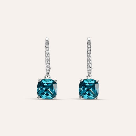 Orecchini Pendenti Silver Rainbow Argento Rodiato Cubic Zirconia - Orecchini Pendenti Donna | Stroili