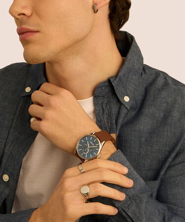 Anello Chevalier Man Code Acciaio