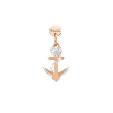 Pendente Love Beats Argento Rosa