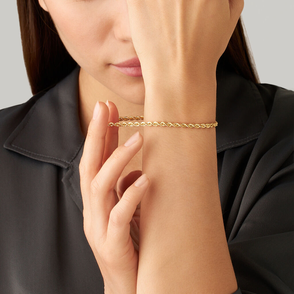 Bracciale Catena Colette Oro Bianco - Bracciali Donna | Stroili