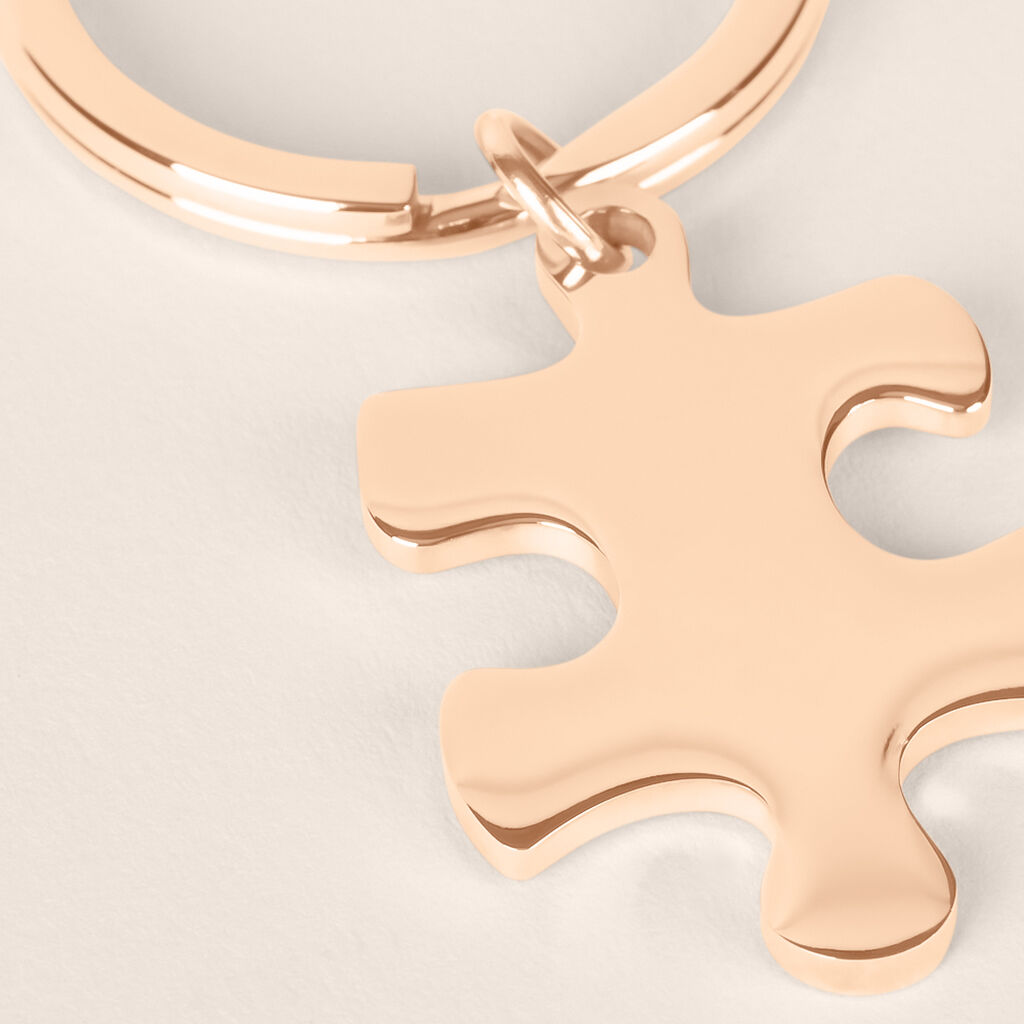 Portachiavi Sunrise Acciaio Rosa