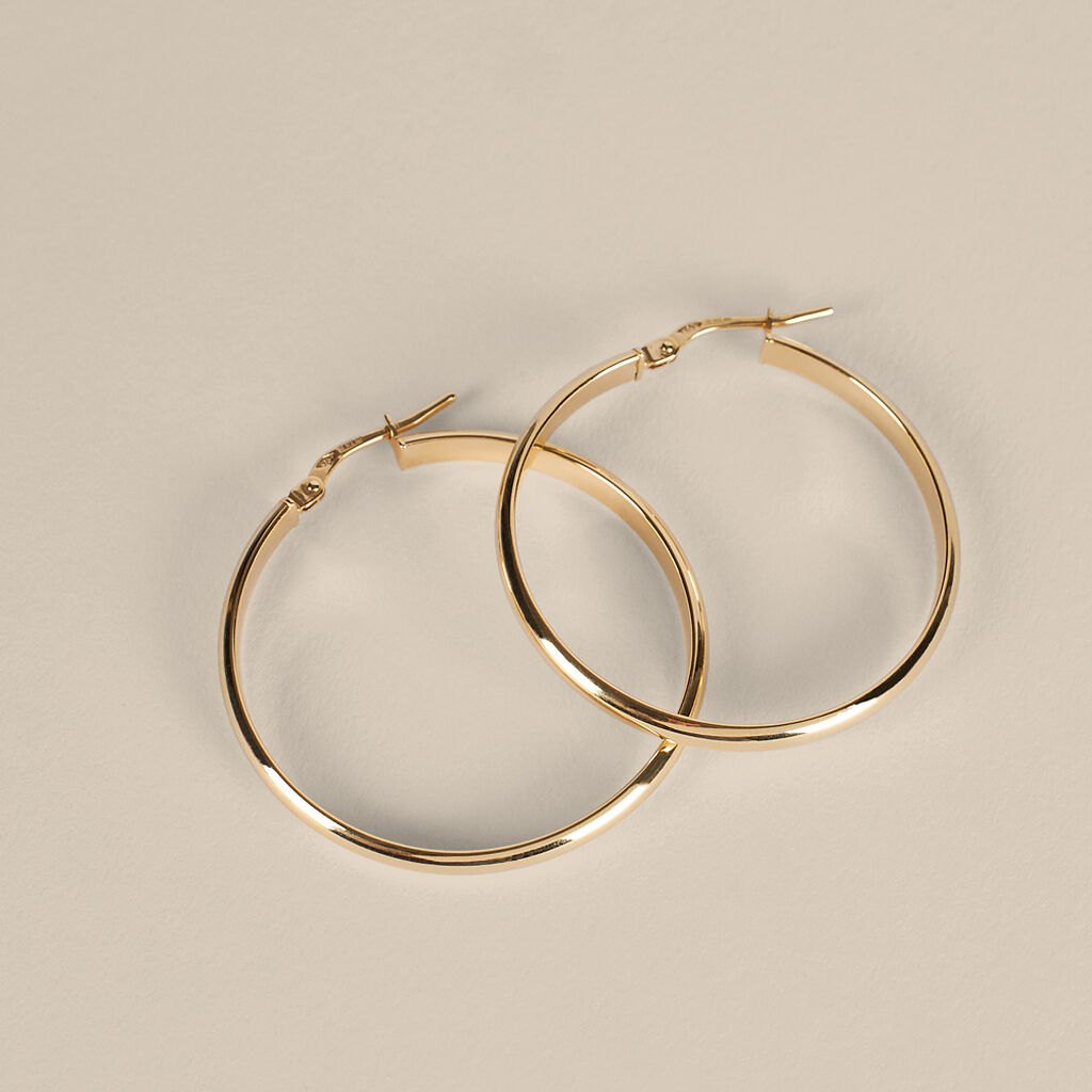 Orecchini A Cerchio Toujours Oro Giallo