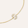 Bracciale Silver Glow Argento Dorato Cubic Zirconia