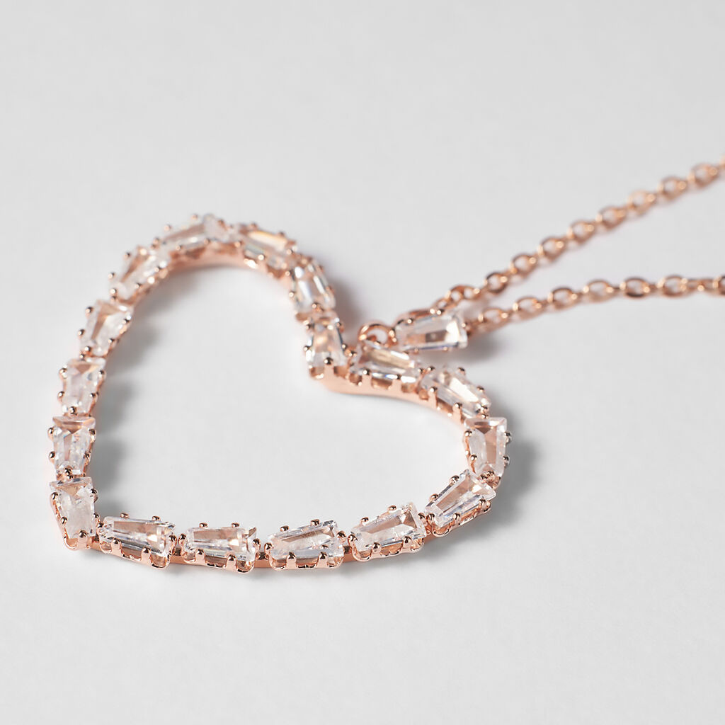 Collana Romantic Shine Metallo Cristallo