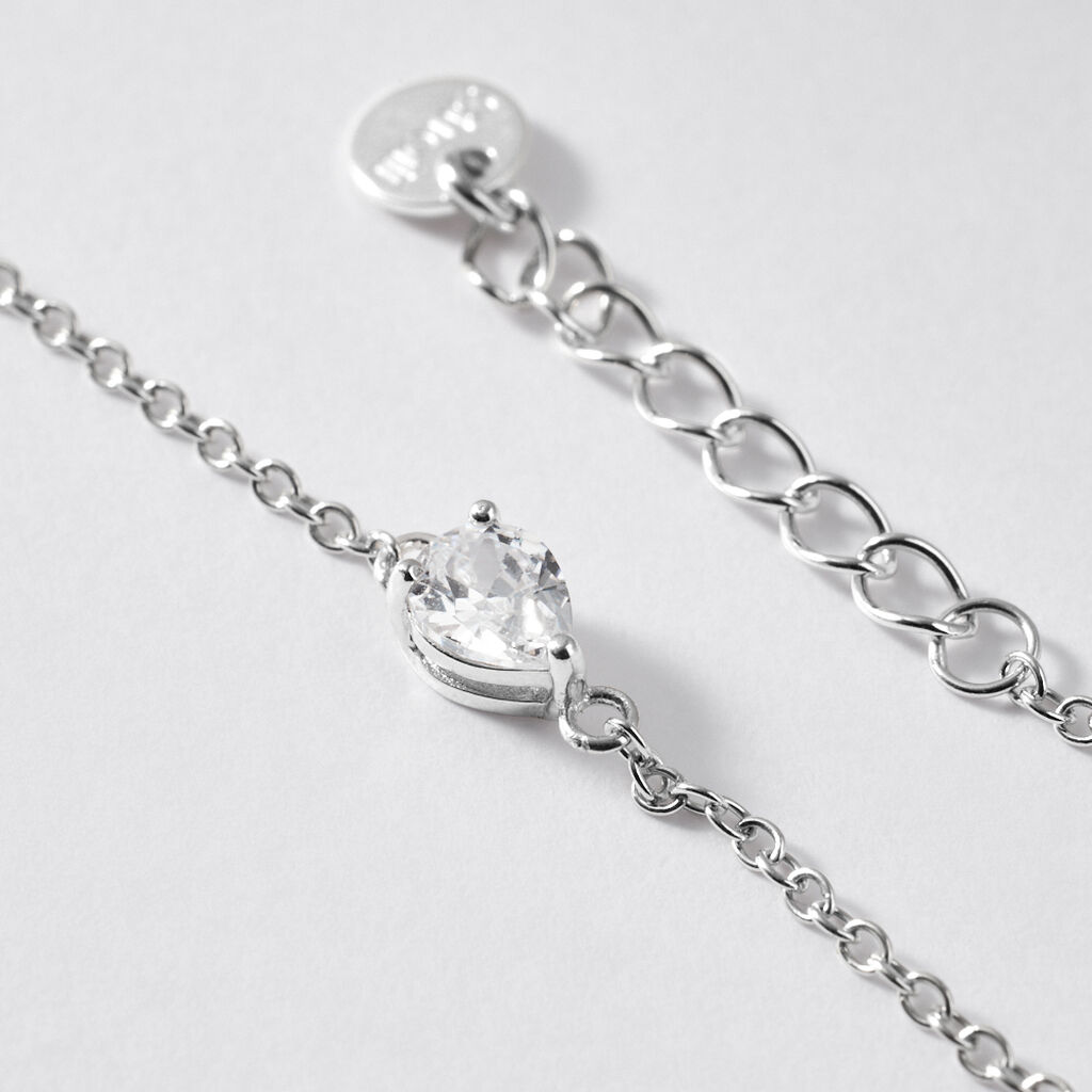 Bracciale Punto Luce Silver Elegance Argento Rodiato Cubic Zirconia - Bracciali Donna | Stroili