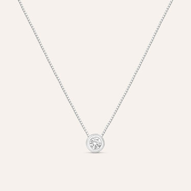 Collana Punto Luce Silver Elegance Argento Rodiato Cubic Zirconia