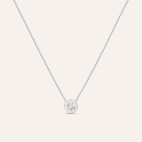 Collana Punto Luce Silver Elegance Argento Rodiato Cubic Zirconia - Collane Punto Luce Donna | Stroili