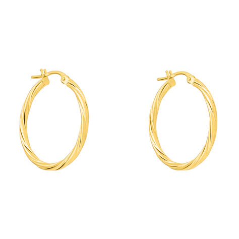Orecchini A Cerchio Toujours Oro Giallo - Orecchini a Cerchio Donna | Stroili