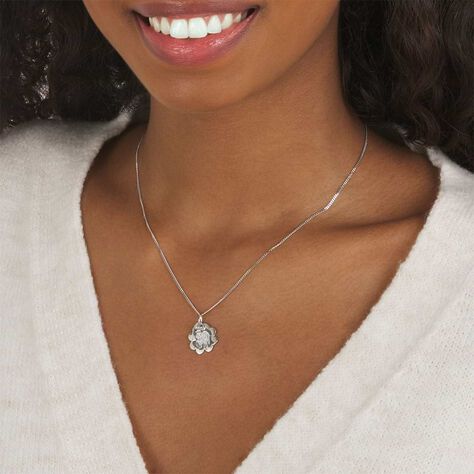 Pendente Love Beats Argento Rodiato - Ciondoli con Incisione Donna | Stroili