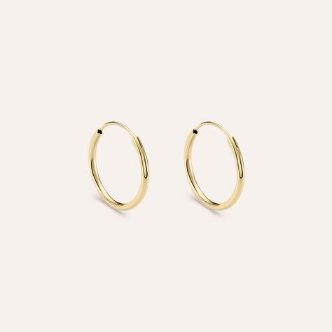 Orecchini A Cerchio Golden Dream Placcato Oro Giallo - Orecchini a Cerchio Donna | Stroili