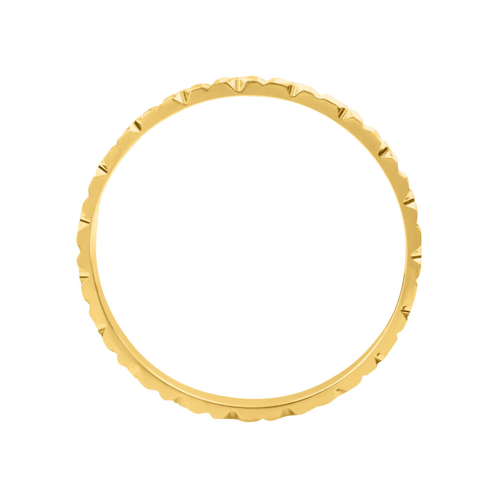 Fede Classica Diamantata 2.5 mm Oro Giallo - Anelli con Incisione Donna | Stroili