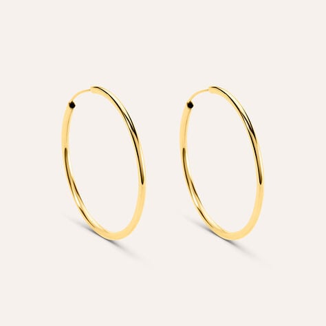Orecchini A Cerchio Toujours Oro Giallo - Orecchini a Cerchio Donna | Stroili