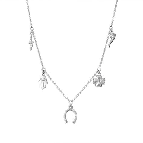 Collana Silver Moments Argento Rodiato Cubic Zirconia - Collane Donna | Stroili