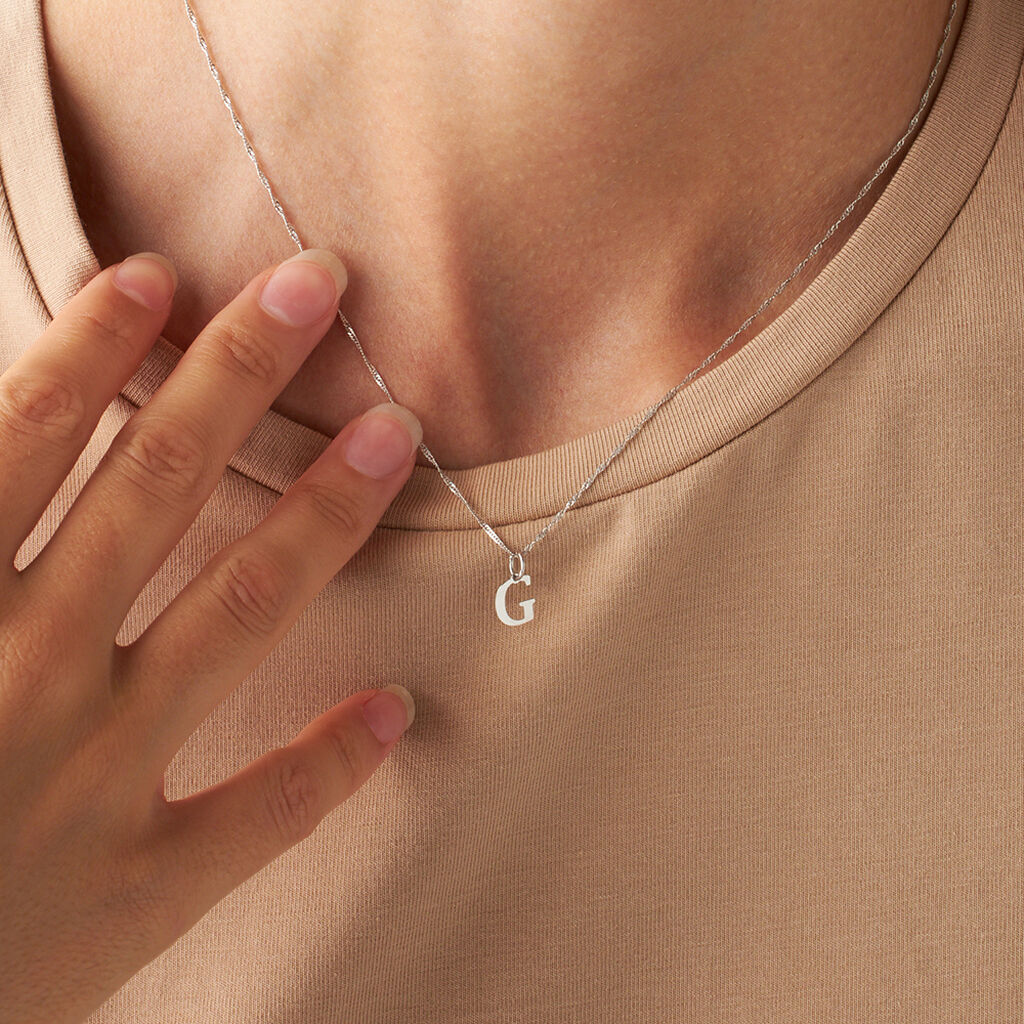 Pendente Poème Oro Bianco - Ciondoli Donna | Stroili