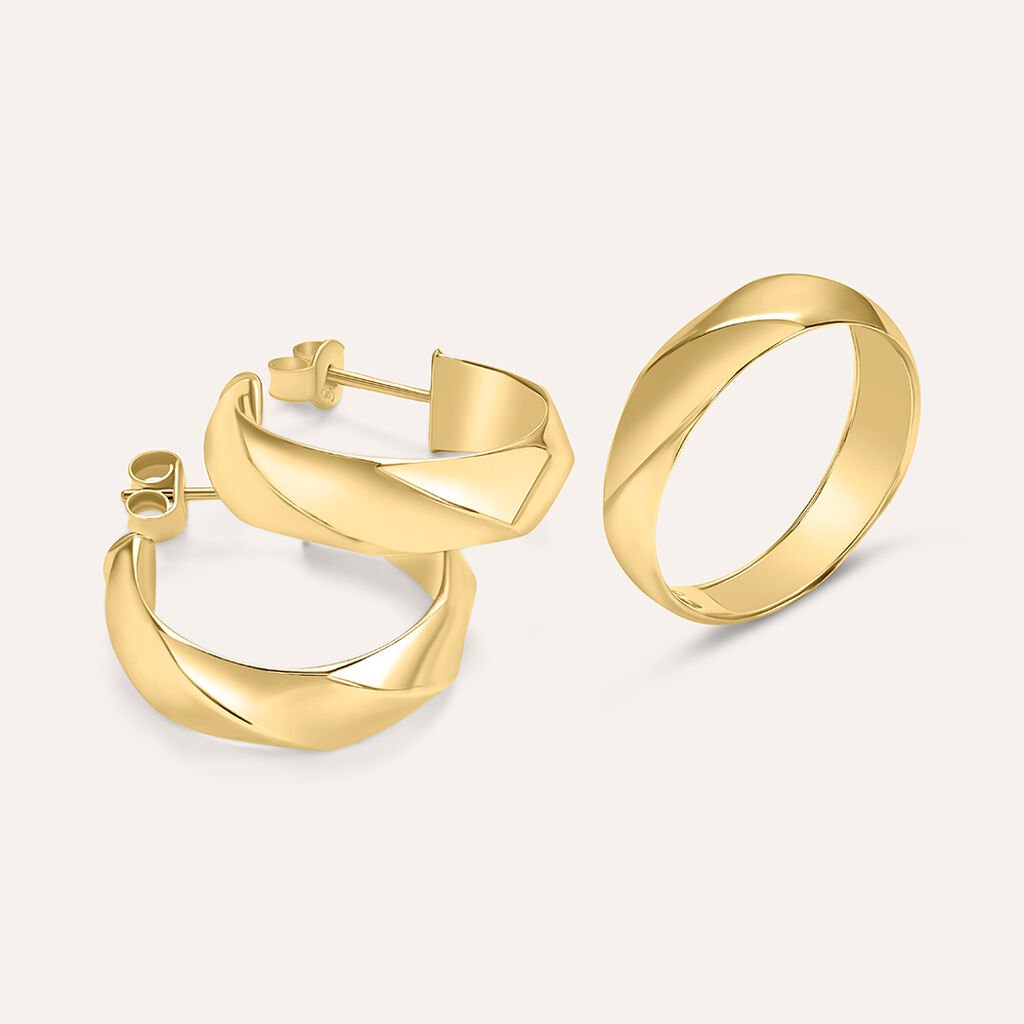 Orecchini A Cerchio Isabelle Oro Giallo - Gioielli Donna | Stroili