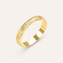 Fede Classica Diamantata 3.3 mm Oro Giallo