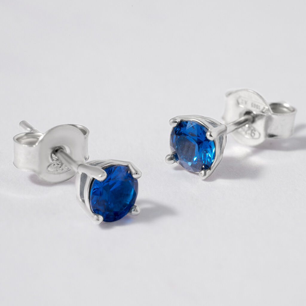 Orecchini Lobo Punto Luce Silver Rainbow Argento Rodiato Cubic Zirconia - Orecchini a Lobo Donna | Stroili