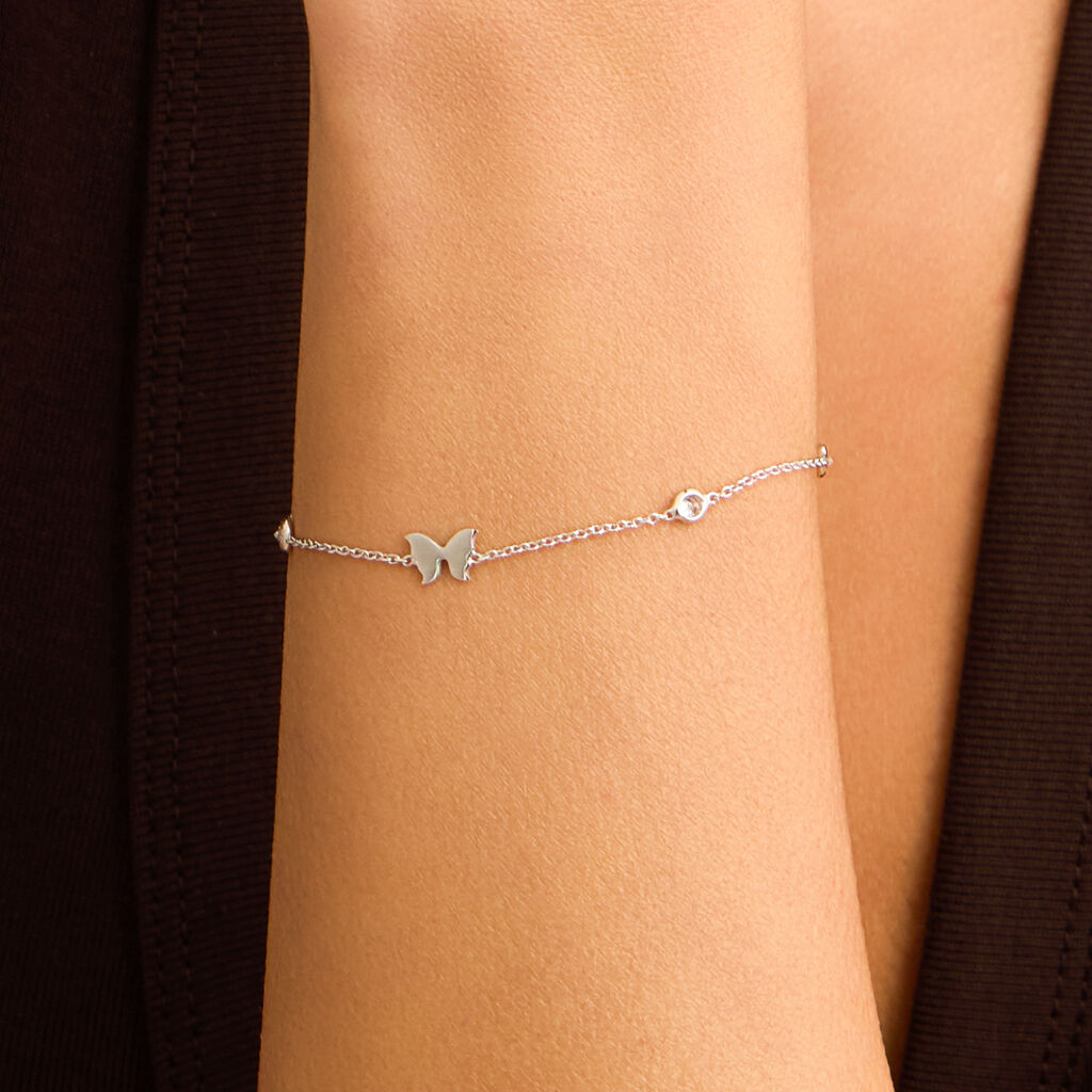 Bracciale Silver Elegance Argento Rodiato Cubic Zirconia - Bracciali Donna | Stroili