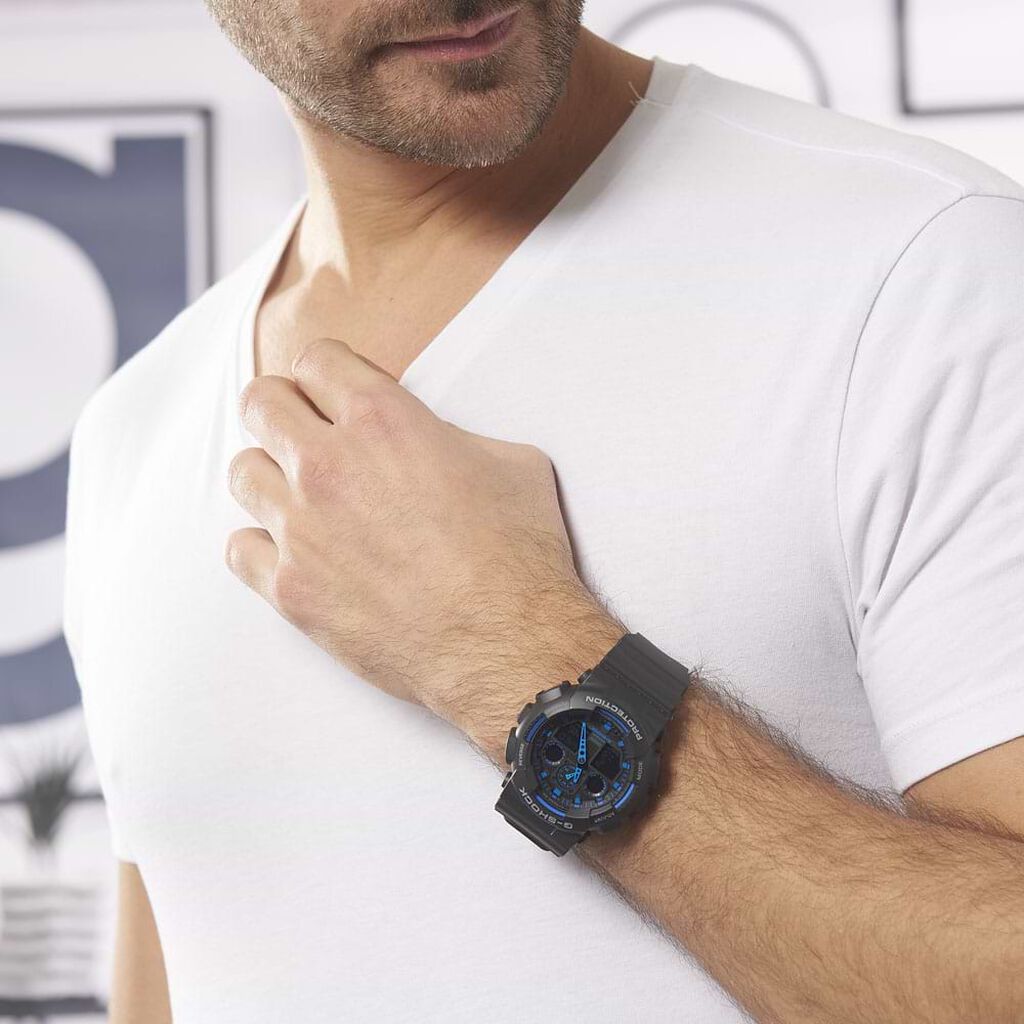 Orologio Al Quarzo Casio G-shock Ga-100-1a2er