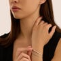 Bracciale Catena Colette Oro Bianco